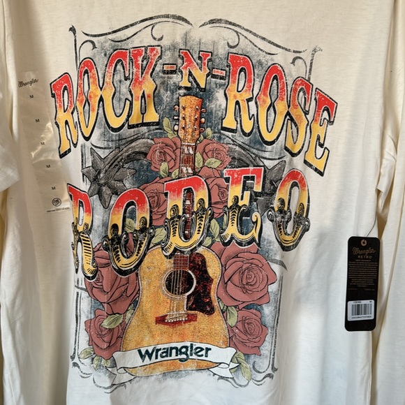 Wrangler Retro Long Sleeve T Medium NWT. - Picture 4 of 12